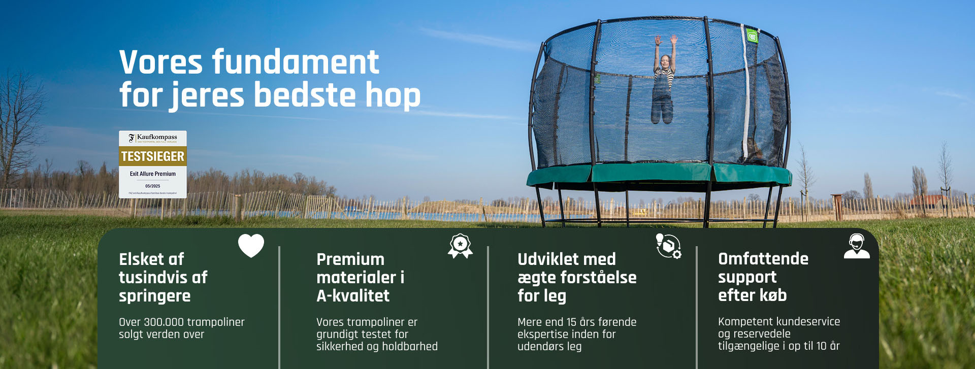 Vil du k&oslash;be en trampolin? | Stort udvalg