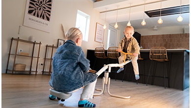 Samen spelen wordt nog veel leuker met de EXIT My First ronddraaiende wipwap