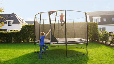 Hvad er afgørende for kvaliteten trampolin fra EXIT Toys?
