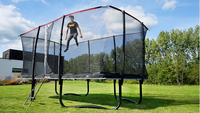 Hvad er afgørende for kvaliteten trampolin fra EXIT Toys?
