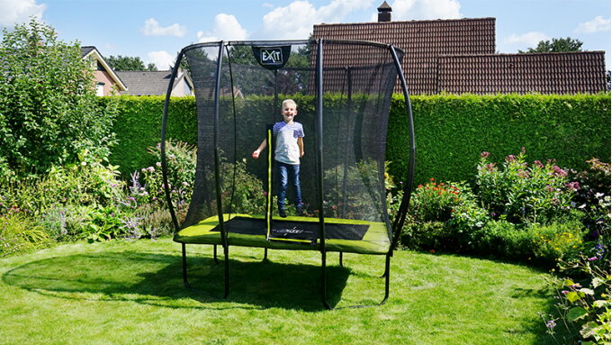 En rund eller en rektangulær trampolin?