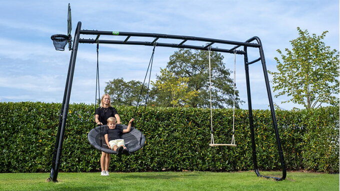 Oplev det nye look p&aring; EXIT GetSet klatrestativ