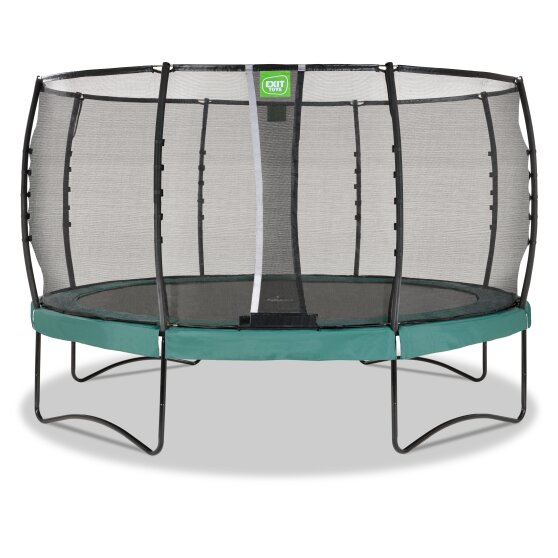 EXIT Allure Premium trampolin ø427cm - grøn
