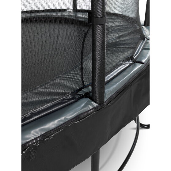 EXIT Elegant Premium trampolin komplet sæt ø366cm - sort