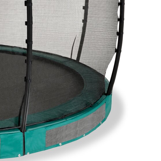 EXIT Allure Classic nedgravet trampolin ø305cm - grøn