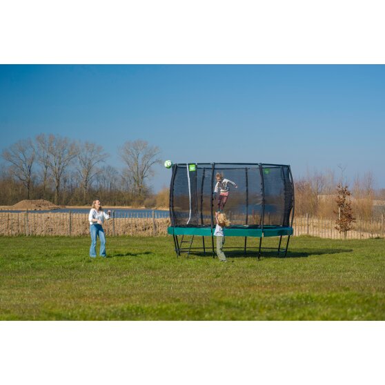 EXIT Lotus Premium trampolin ø366cm - sort