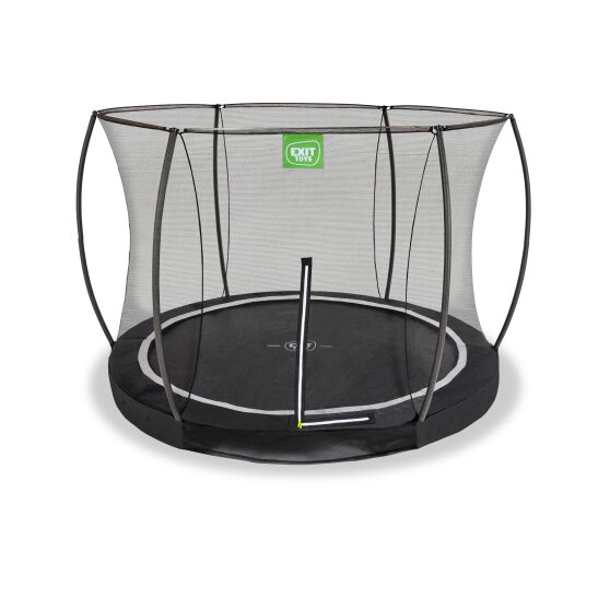 EXIT Black Edition nedgravet trampolin ø305cm - sort