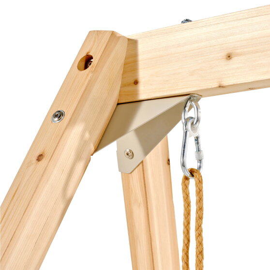 EXIT Silvi dobbelt gynge i træ