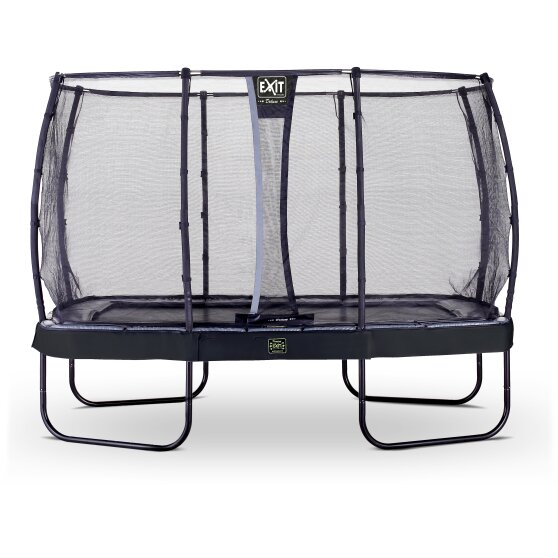 EXIT Elegant Premium trampolin 244x427cm med sikkerhedsnet sort | EXIT Toys