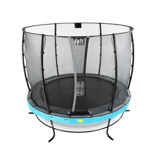 EXIT Elegant trampoline ø253cm with Economy safetynet - blue