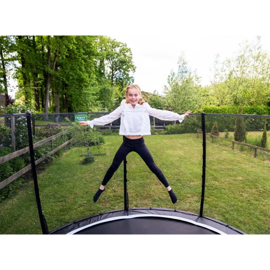 EXIT Allure Classic nedgravet trampolin &oslash;305cm - sort