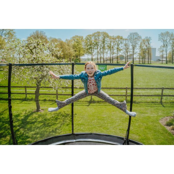 EXIT Allure Classic trampolin ø427cm - sort