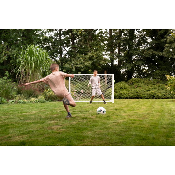EXIT Scala fodboldmål i aluminium 180x120cm - hvid