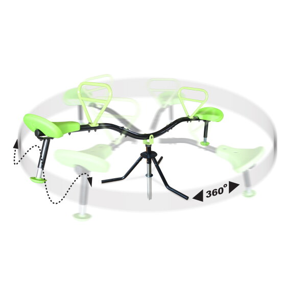 EXIT Spinner roterbar vippe