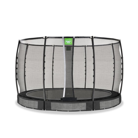 EXIT Allure Premium nedgravet trampolin ø366cm - sort