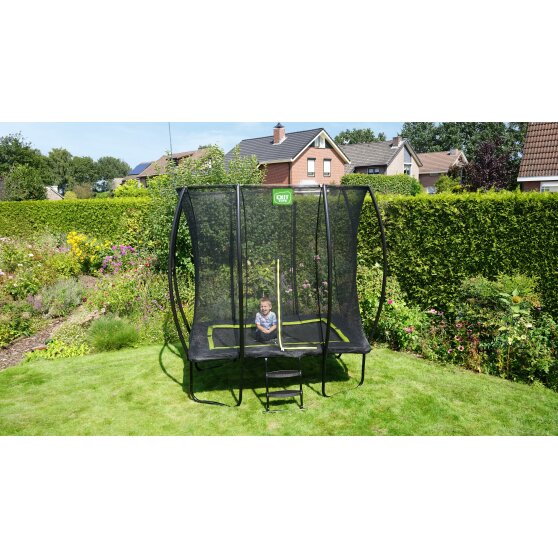 EXIT Silhouette trampolin 153x214cm - sort