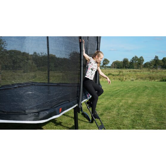 EXIT PeakPro trampolin 305x518cm - sort