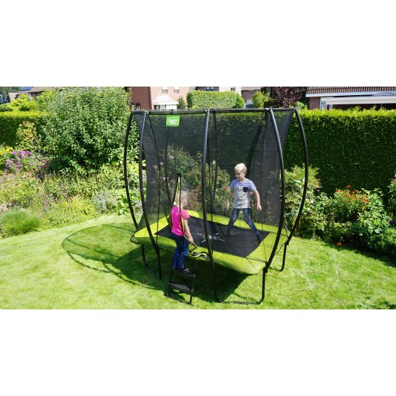 EXIT Silhouette trampolin 153x214cm - grøn