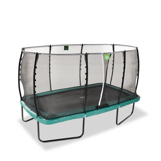 EXIT Allure Classic trampolin 244x427cm - gr&oslash;n