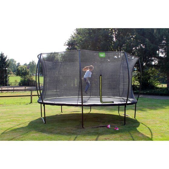 EXIT Silhouette trampolin ø427cm - sort