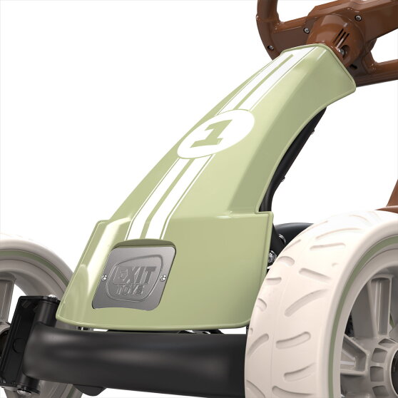 EXIT Foxy gokart med trailer til b&oslash;rn gr&oslash;n | fra 2 &aring;r
