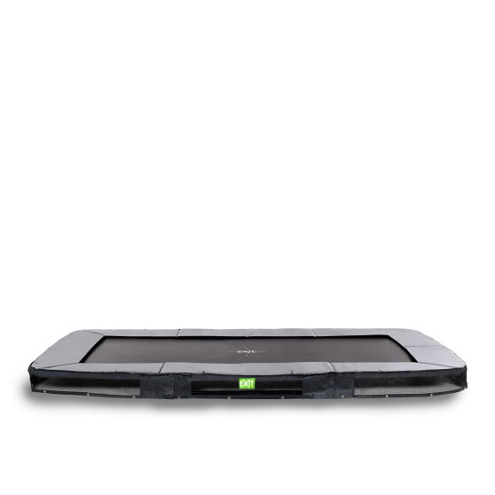 EXIT Elegant nedgravet sportstrampolin 244x427cm - sort