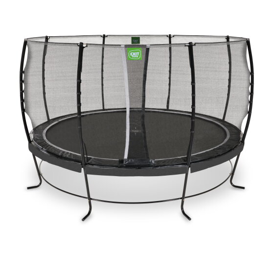 EXIT Lotus Classic trampolin ø427cm - sort