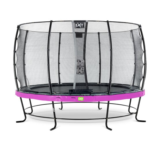 EXIT Elegant trampoline ø366cm with Economy safetynet - purple