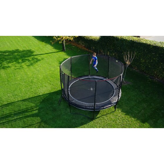 EXIT PeakPro trampolin ø427cm - sort