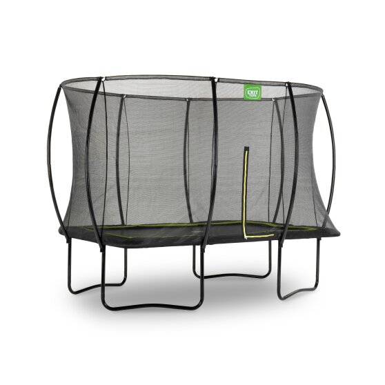 EXIT Silhouette trampolin 214x305cm med stige - sort