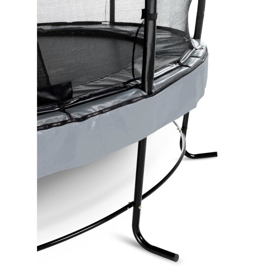 Zoologisk have Møntvask Faderlig EXIT Elegant Premium trampolin ø427cm med Deluxe sikkerhedsnet - grå | EXIT  Toys