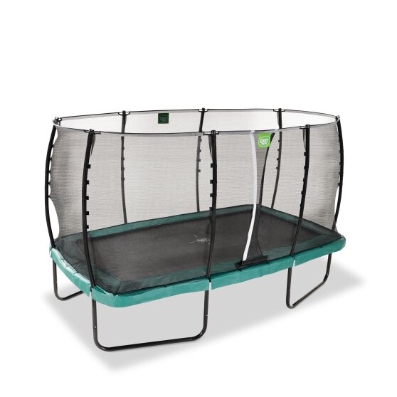 EXIT Allure Classic trampolin 244x427cm - grøn