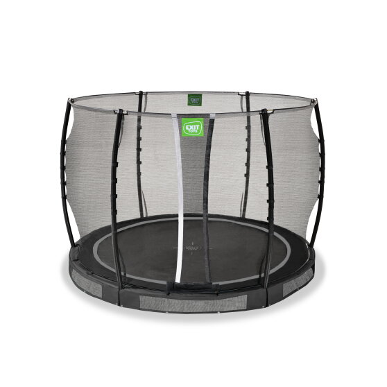 EXIT Allure Classic nedgravet trampolin ø305cm - sort