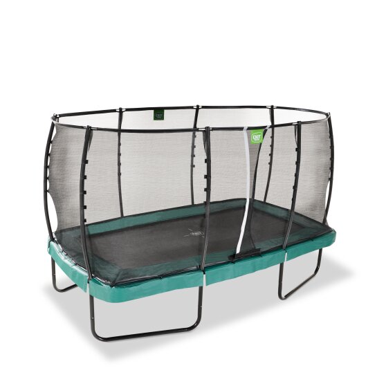 EXIT Allure Premium trampolin 244x427cm - grøn