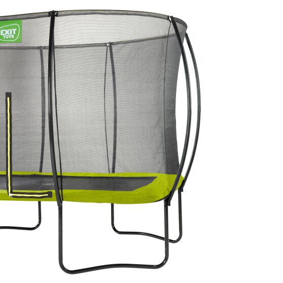 EXIT Silhouette trampolin 244x366cm - grøn