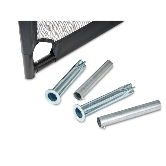 EXIT Coppa fodboldmål i stål 220x170cm - sort