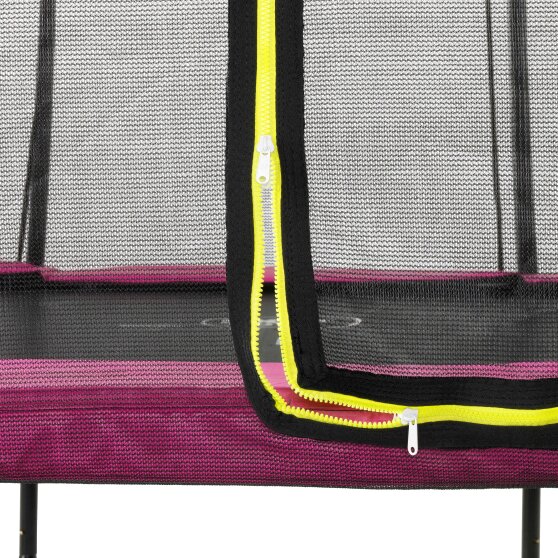 EXIT Silhouette trampolin 153x214cm - lyserød