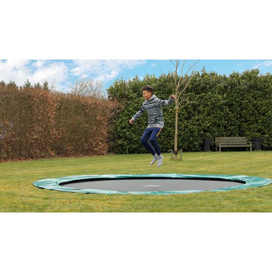 EXIT Supreme ground trampoline ø427cm - grey