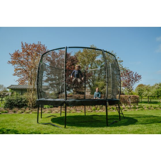 EXIT Allure Premium trampolin ø366cm - grøn