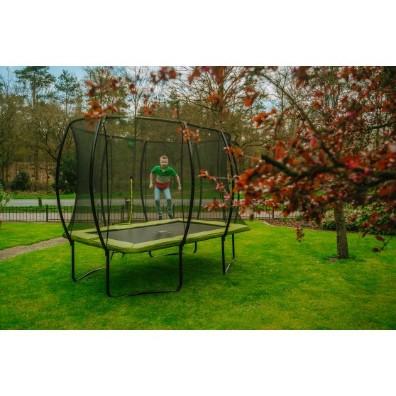 EXIT Silhouette trampolin 214x305cm - grøn