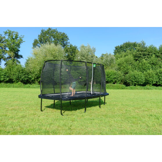 EXIT Allure Classic trampolin 214x366cm - gr&oslash;n