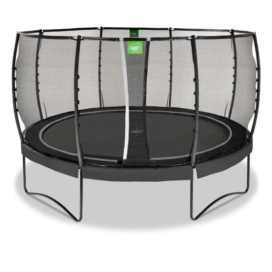EXIT Allure Premium trampolin &oslash;427cm - sort