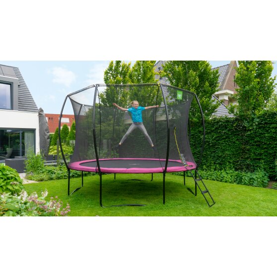 EXIT Silhouette trampolin ø305cm - lyserød