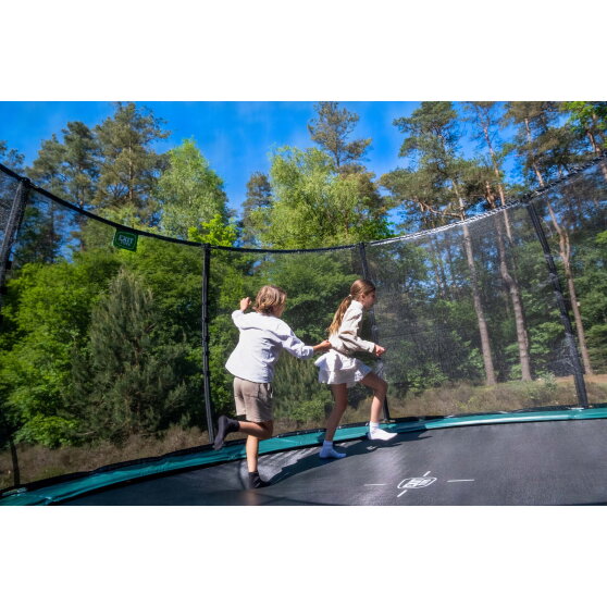 EXIT Allure Classic trampolin &oslash;427cm - sort