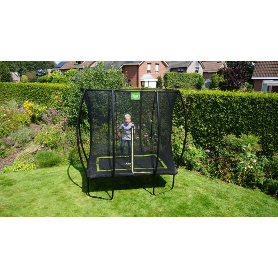 EXIT Silhouette trampolin 153x214cm - sort