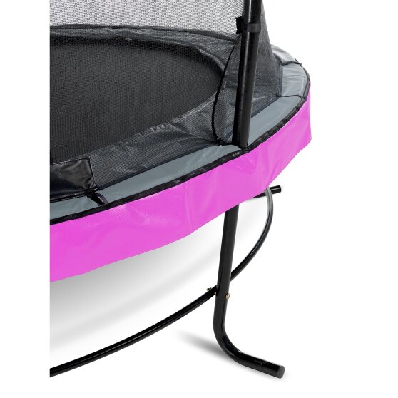 EXIT Elegant trampoline ø427cm with Economy safetynet - purple