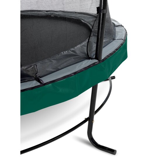 EXIT Elegant trampoline ø427cm with Economy safetynet - green