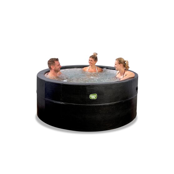 EXIT Leather Premium spa (4 personer) - sort