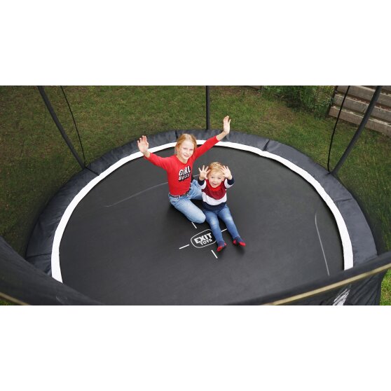 EXIT Black Edition trampolin ø305cm - sort