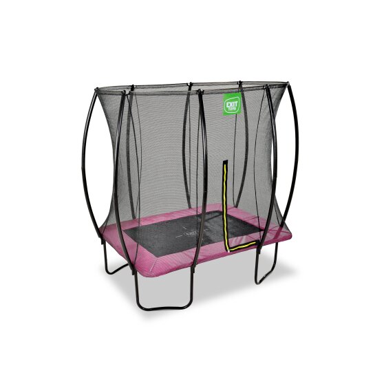 EXIT Silhouette trampolin 153x214cm - lyserød